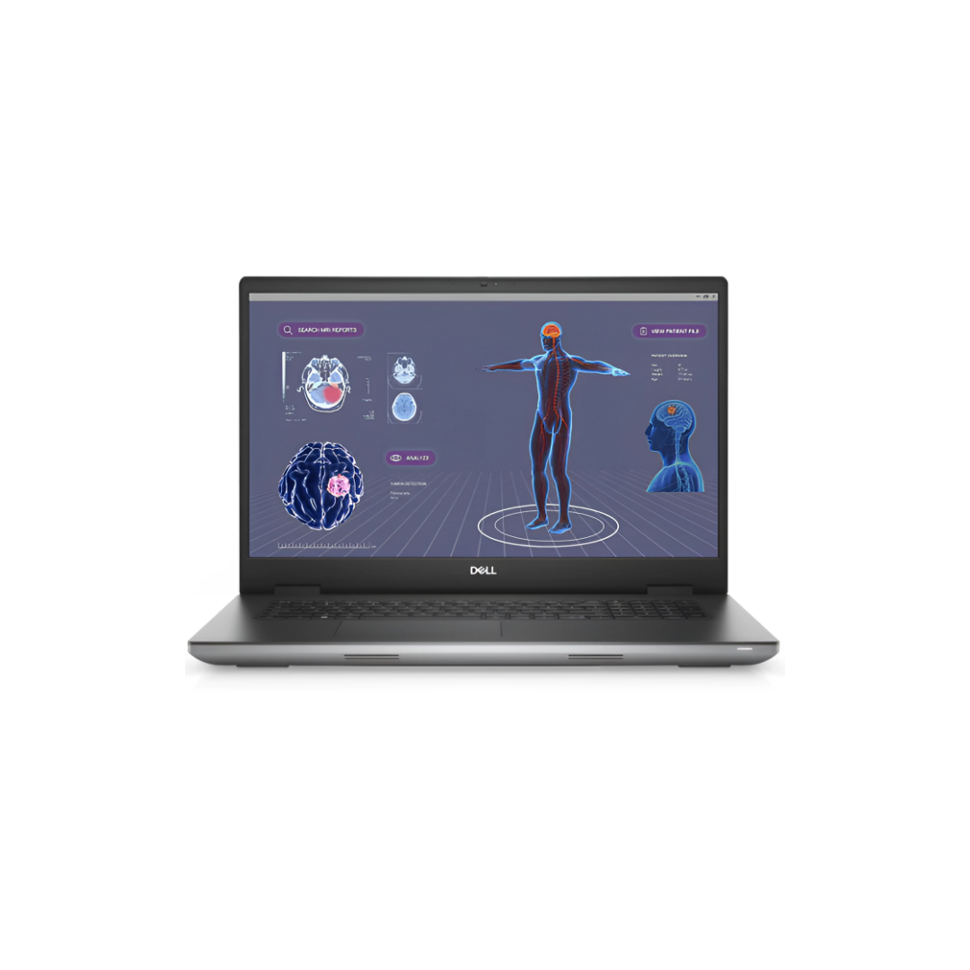 Dell Precision 7780 Workstation Laptop - 17.3-inch FHD Display, Intel Core i7-13850HX, 32GB DDR5 RAM, 1TB SSD, NVIDIA RTX 1000 Ada, Windows 11 Pro - Aluminum Titan Gray