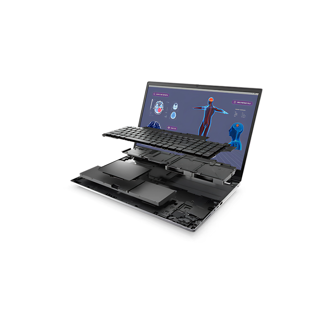 Dell Precision 7680 16" Mobile Workstation - FHD+ 1920x1200, Intel Core i7-13850HX 20-Core 5.30GHz, 32GB DDR5, 1TB NVMe SSD, NVIDIA RTX 1000 Ada 6GB, No OS