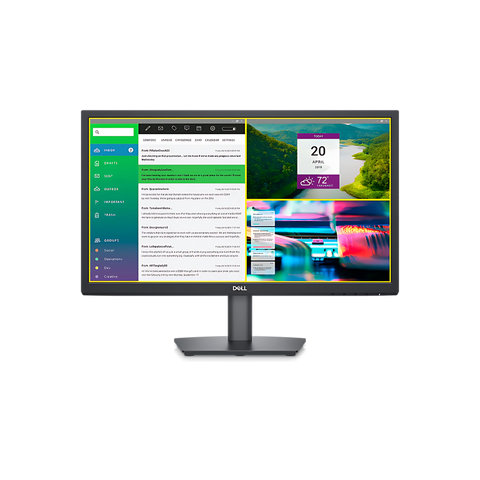 Dell E2223HN 21.5 Inch VA/Full HD/VGA/HDMI - LCD Monitor - 16:9 - Black