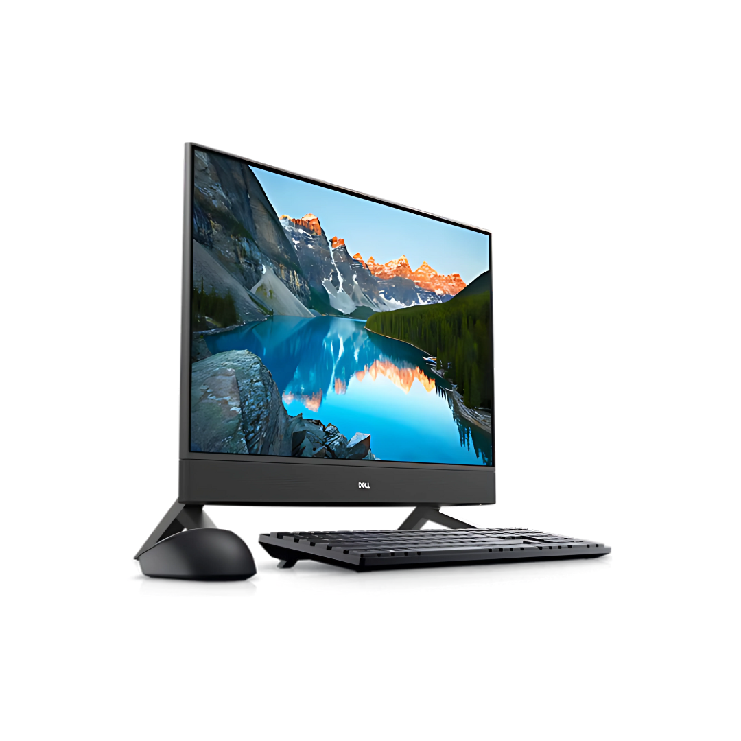 Dell Inspiron 24 5000 5415 All-in-One 23.8" FHD Non-Touch Desktop, AMD Ryzen 5 7530U, 8GB DDR4 RAM, 1TB SSD, Windows 11 Home, AMD Radeon Graphics, Shadow Grey