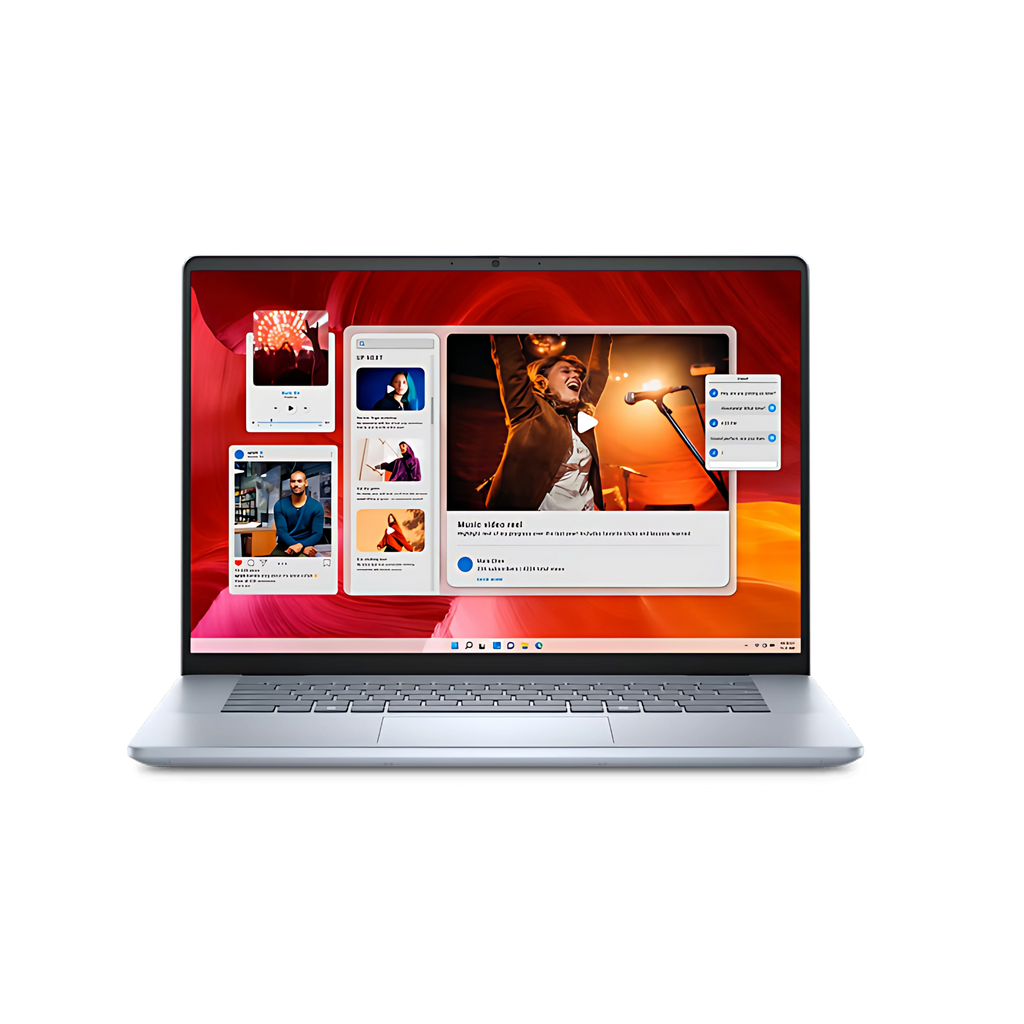 Dell Inspiron 7640, AI Enabled Intel Core Ultra 5, 125H Processor, 16GB DDR5 + 1TB SSD, 16"HD+, Backlit Keyboard + FPR, Win 11 - Blue, 1.90kg