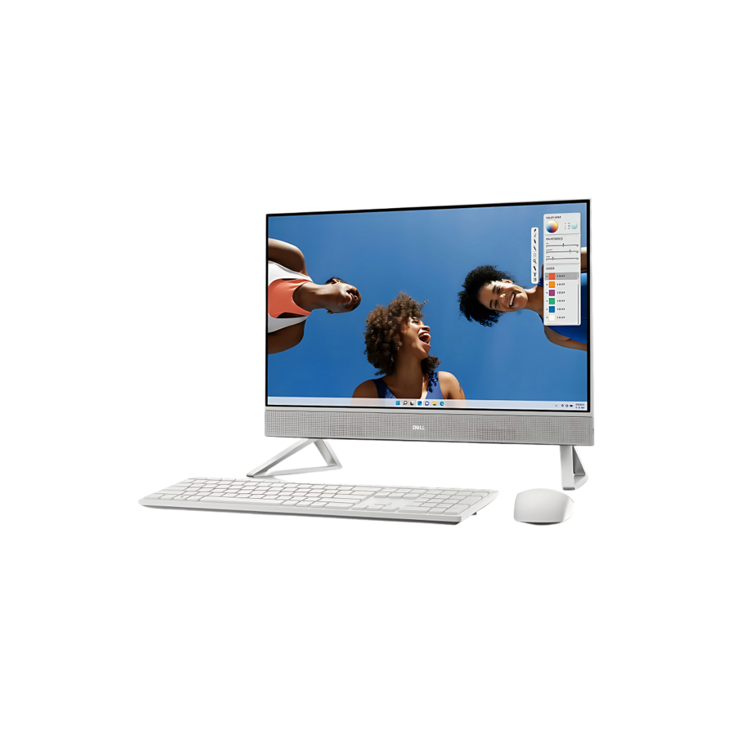 Dell Inspiron 24 5420 All-in-One Desktop - 23.8-inch FHD InfinityEdge Display, Intel Core i7-1355U, 16GB DDR4 RAM, 1TB SSD, Integrated Graphics, Windows 11 Home, Premium Support & Dell Migrate - Pearl White