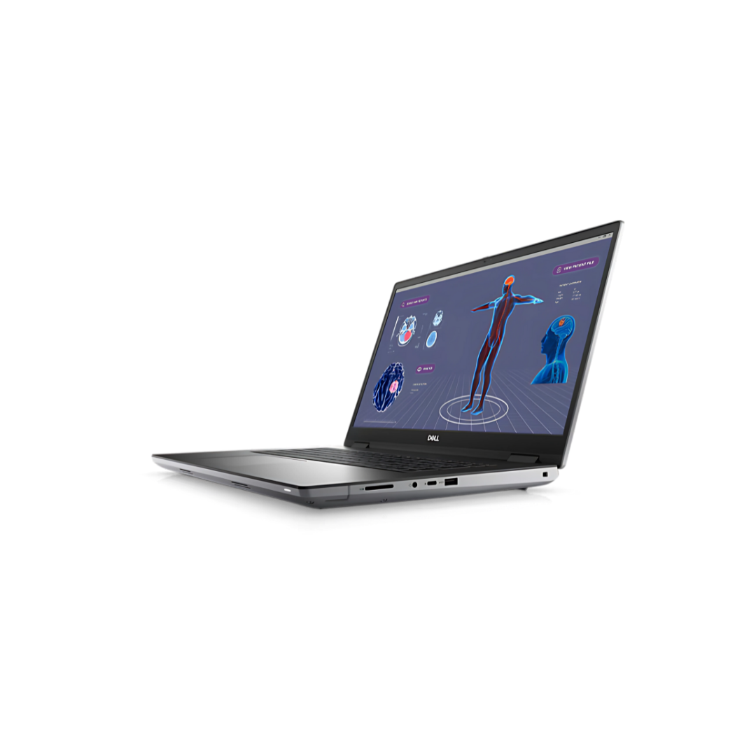 Dell Precision 7780 Workstation Laptop - 17.3-inch FHD Display, Intel Core i7-13850HX, 32GB DDR5 RAM, 1TB SSD, NVIDIA RTX 1000 Ada, Windows 11 Pro - Aluminum Titan Gray