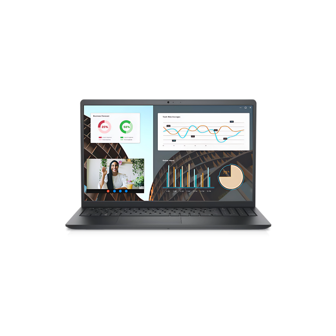 Dell Vostro 15 - 3510 15.6" FHD Laptop, Intel Core i3-1115G4, 8GB DDR4 RAM, 256GB SSD + 1TB HDD, Windows 11 Home, Intel UHD Graphics, Carbon Black