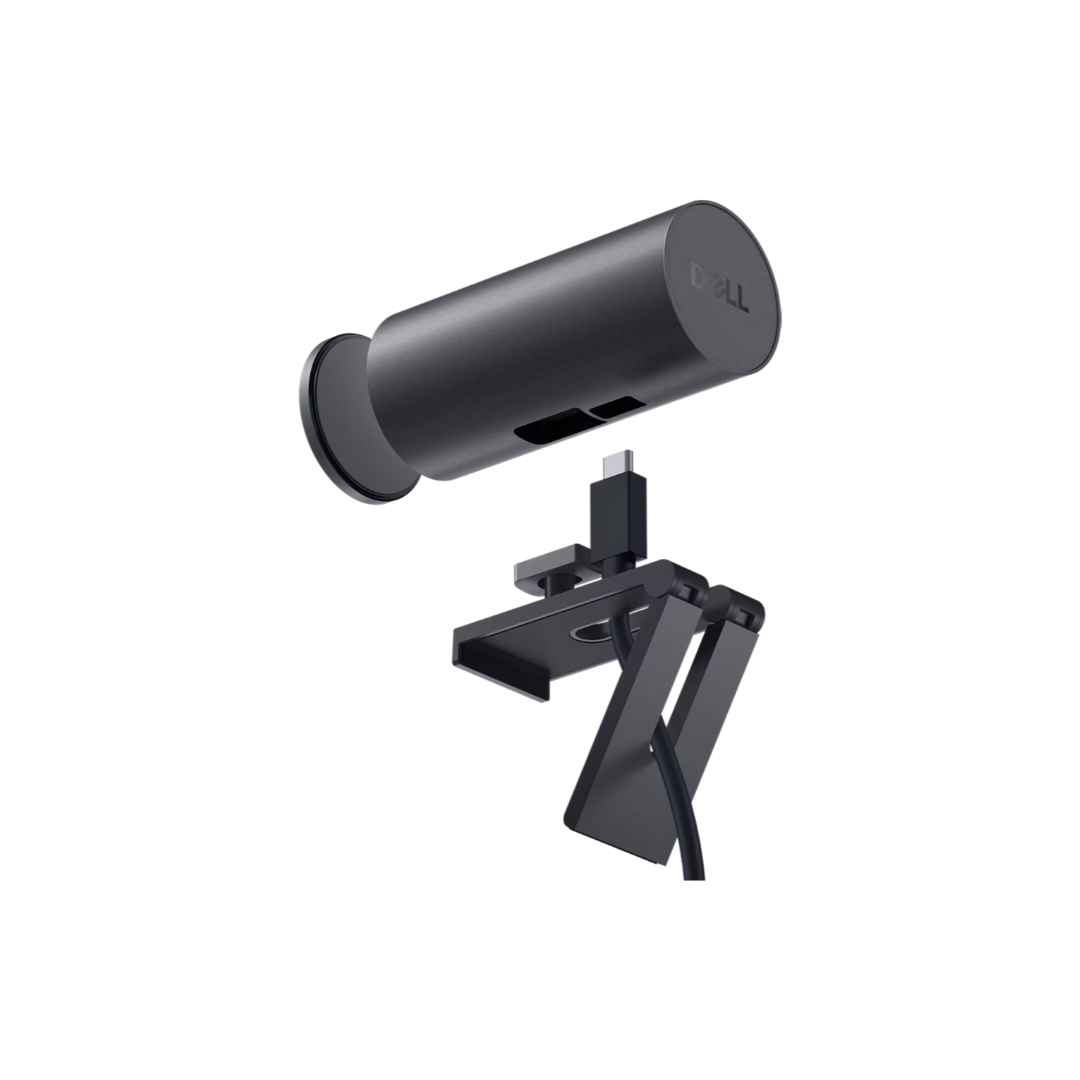 Dell UltraSharp Webcam - WB7022 - 4K UHD, Sony STARVIS CMOS Sensor, AI Auto-Framing, USB-C,Black